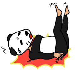 Sticker of a convenient panda sticker #15551276