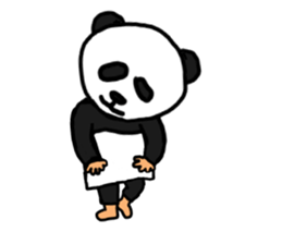 Sticker of a convenient panda sticker #15551277