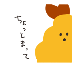 Sticker of fried shrimps sticker #15551962