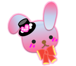 Rabbit and bear daily(Face1) sticker #15552624