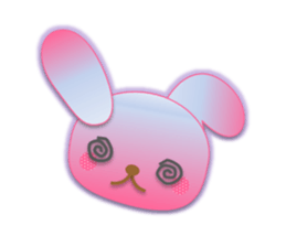 Rabbit and bear daily(Face1) sticker #15552626