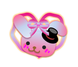 Rabbit and bear daily(Face1) sticker #15552627