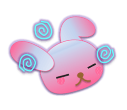 Rabbit and bear daily(Face1) sticker #15552634