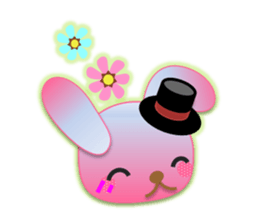 Rabbit and bear daily(Face2) sticker #15552990