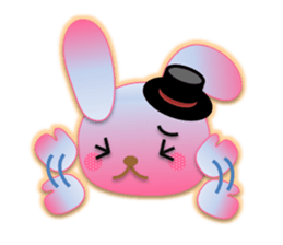 Rabbit and bear daily(Face2) sticker #15552991