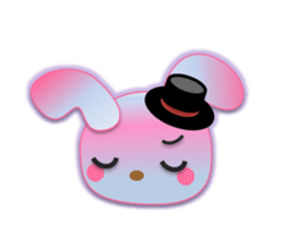 Rabbit and bear daily(Face2) sticker #15552992