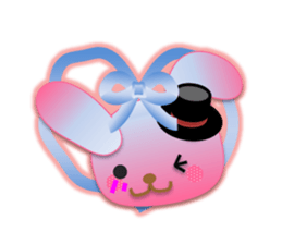 Rabbit and bear daily(Face2) sticker #15552995