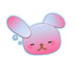 Rabbit and bear daily(Face2) sticker #15552998