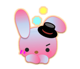 Rabbit and bear daily(Face2) sticker #15552999