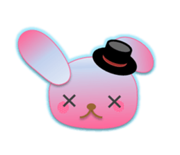Rabbit and bear daily(Face2) sticker #15553000