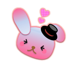 Rabbit and bear daily(Face2) sticker #15553002