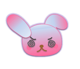 Rabbit and bear daily(Face2) sticker #15553003