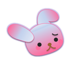 Rabbit and bear daily(Face2) sticker #15553005