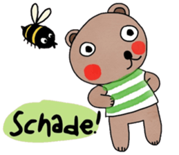 Bear in January (Deutsch) sticker #15553757