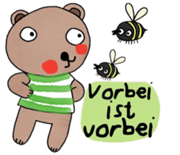 Bear in January (Deutsch) sticker #15553786