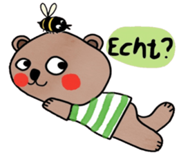 Bear in January (Deutsch) sticker #15553788