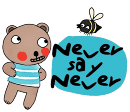 Bear in February (Eng) sticker #15553925