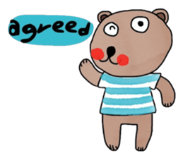 Bear in February (Eng) sticker #15553942