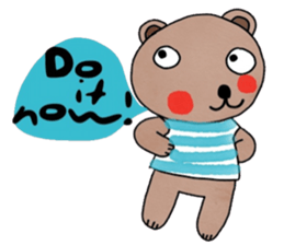 Bear in February (Eng) sticker #15553958