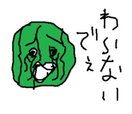 suika meronn sticker #15554107