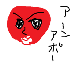 suika meronn sticker #15554111