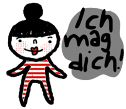 Nina in March (Deutsch) sticker #15554115