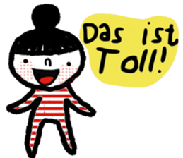 Nina in March (Deutsch) sticker #15554116