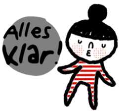 Nina in March (Deutsch) sticker #15554117