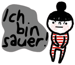Nina in March (Deutsch) sticker #15554125