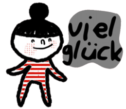 Nina in March (Deutsch) sticker #15554129