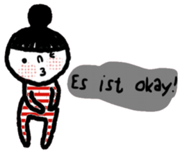 Nina in March (Deutsch) sticker #15554131