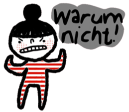 Nina in March (Deutsch) sticker #15554141