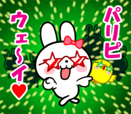 The vogue words of the white rabbit sticker #15554242