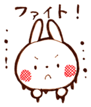 torokeru usagi sticker #15554290