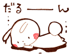 torokeru usagi sticker #15554309