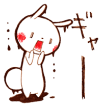 torokeru usagi sticker #15554311