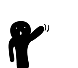 BLK man sticker #15554402