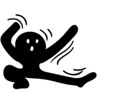 BLK man sticker #15554403