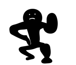 BLK man sticker #15554412