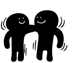 BLK man sticker #15554417