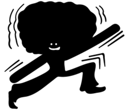 BLK man sticker #15554422