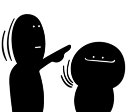 BLK man sticker #15554431