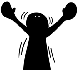 BLK man sticker #15554437