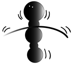 BLK man sticker #15554440