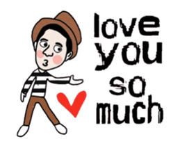 Billy in March (English) Animated. sticker #15554674