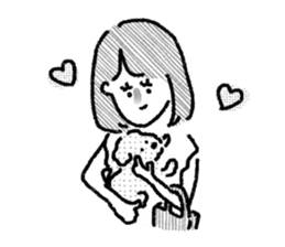 sweet girls:) sticker #15554972