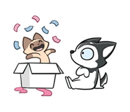 Tayga and Agata sticker #15555235