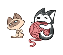 Tayga and Agata sticker #15555237
