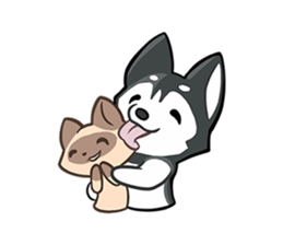 Tayga and Agata sticker #15555240