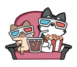 Tayga and Agata sticker #15555250